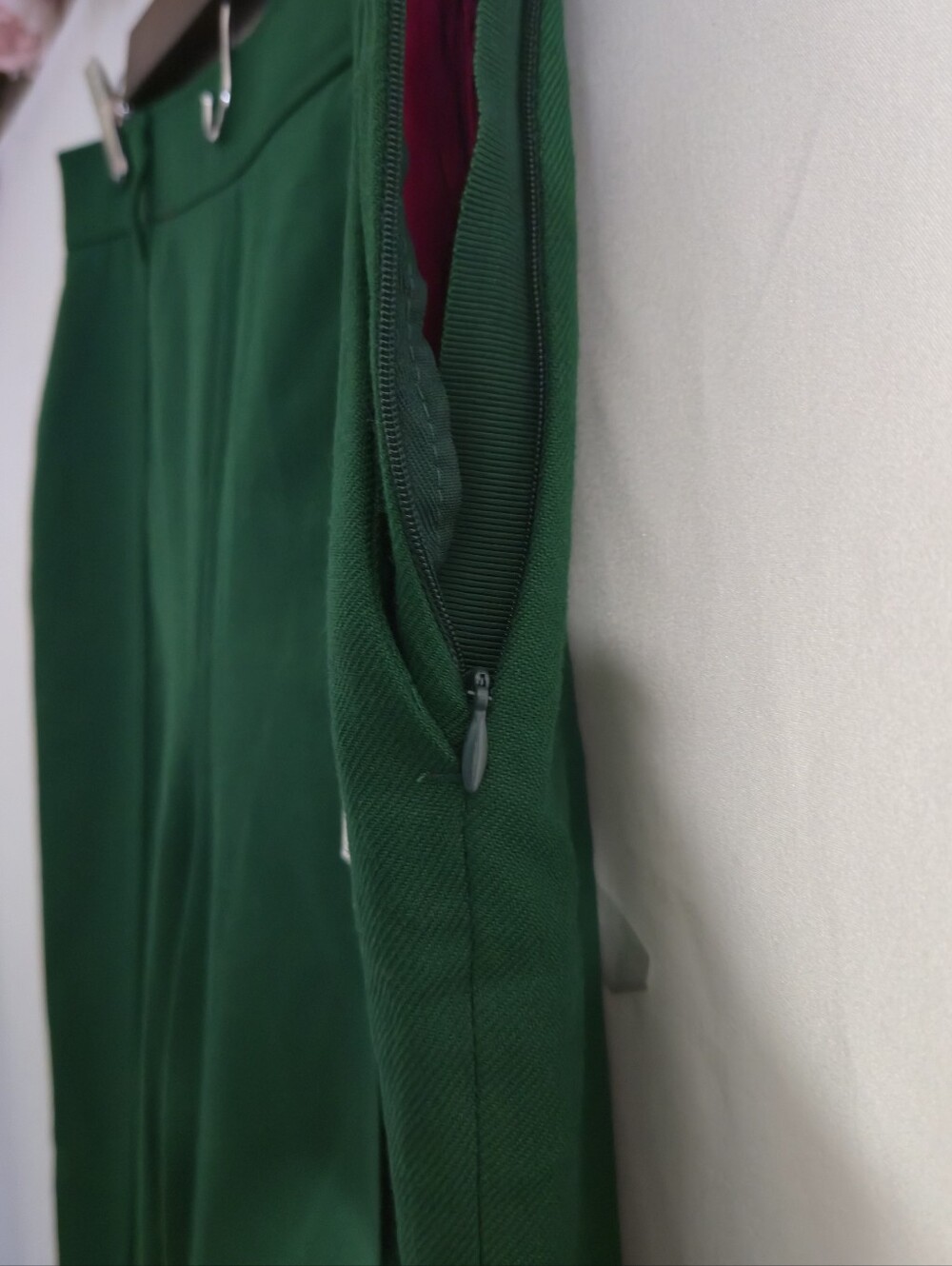ZARA Emerald Green Trousers - Picture 4 of 8